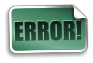 ERROR!