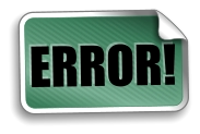 ERROR!